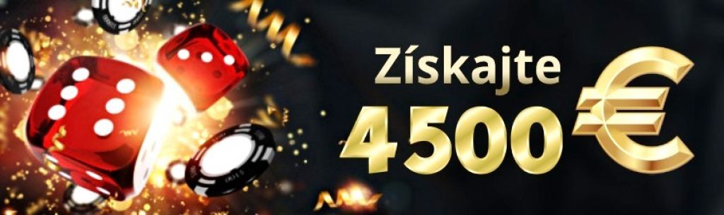 Najlepší casino bonus za vklad 4500 EUR