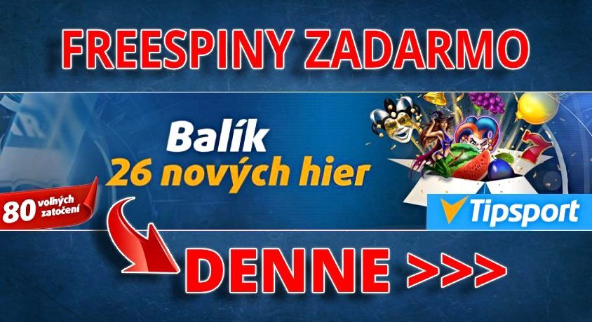 Tipsport Kasíno Balík nových hier