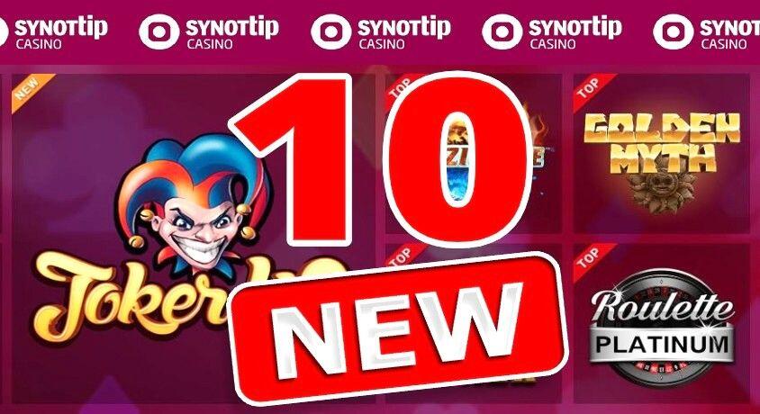 synottip kasíno nové výherné automaty