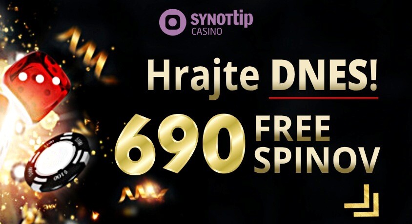 synottip free spiny bez vkladu