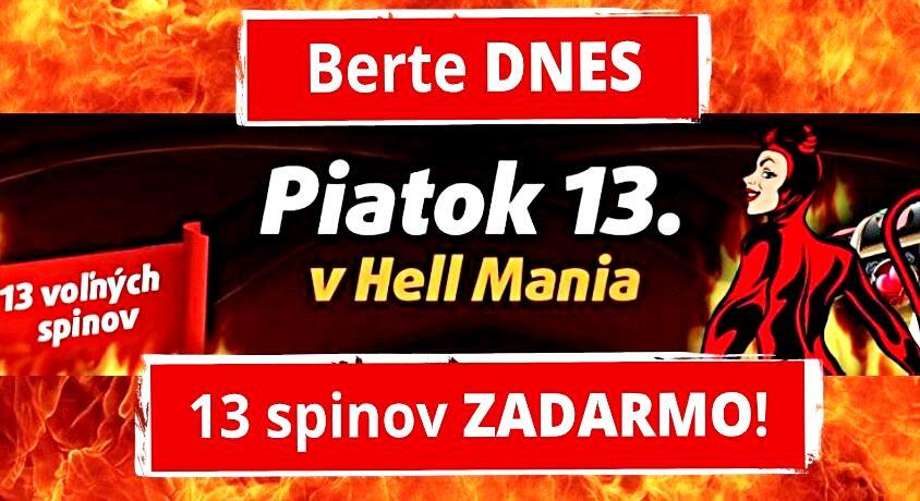 Piatok 13 casino bonus Tipsport