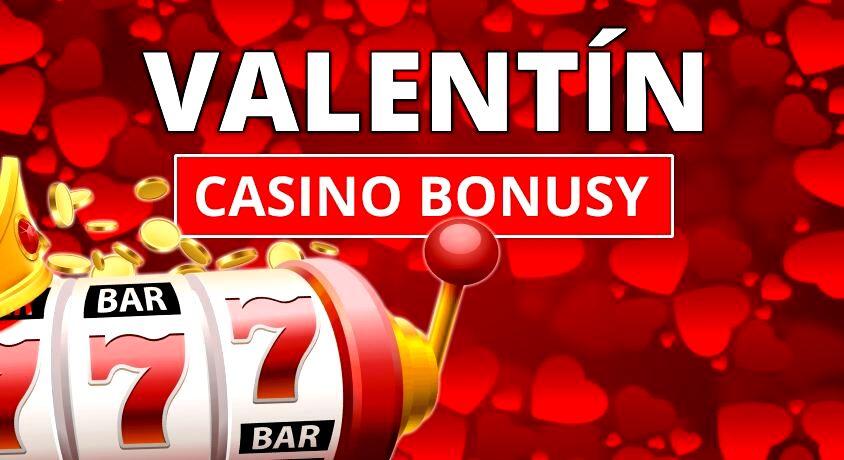 valentín casino bonus zadarmo