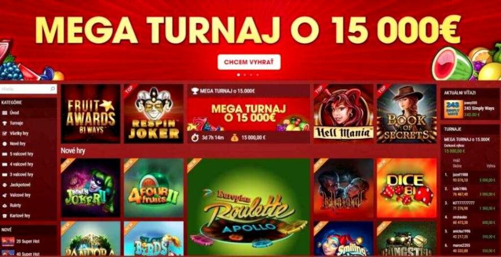 Mega turnaj o 15 000€ v Monaco kasíno herne