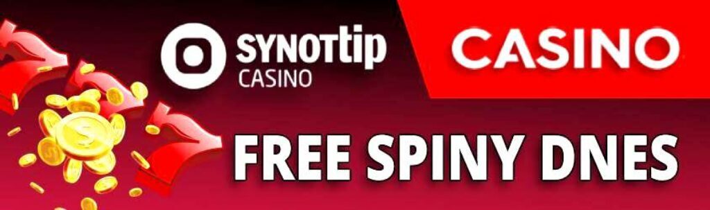 Synottip free spiny dnes