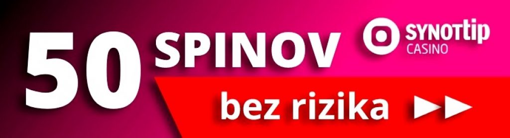 Synottip casino bonus bez rizika za registráciu