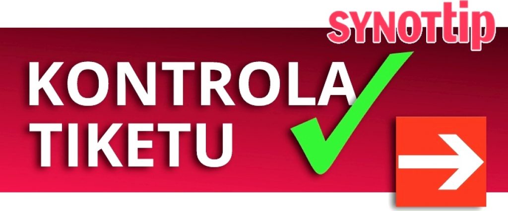 Synottip kontrola tiketu