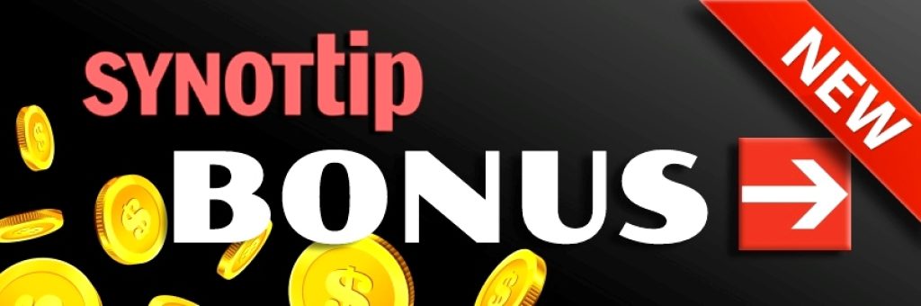 synottip bonus za registraciu a bez vkladu