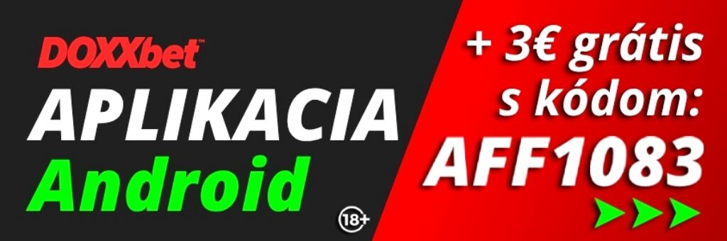 Doxxbet aplikacia android stiahnuť s kódom AFF1083 