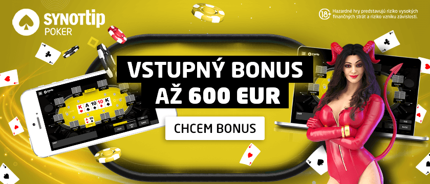 Synottip vstupný bonus