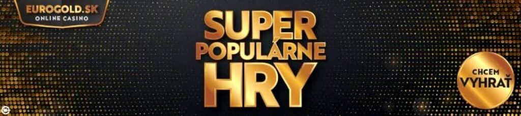 Eurogold casino automaty a super populárne hry ponuka