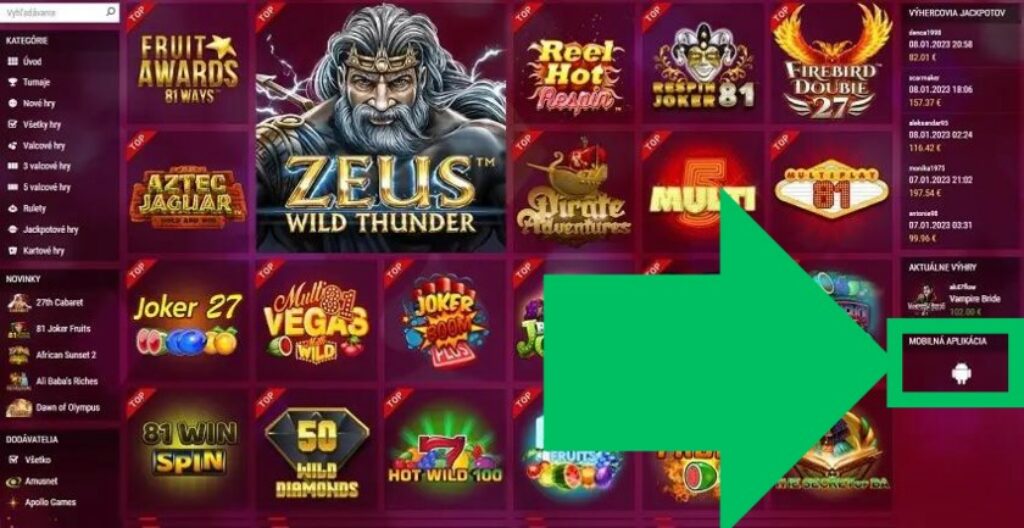 Ako stiahnuť Synottip apk cez počítač (app download)