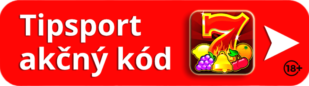 Akčný kód zdarma na Tipsport casino hry
