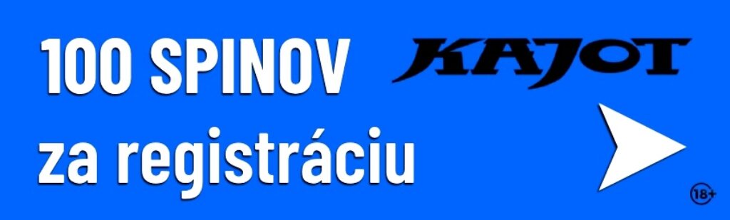 100 spinov za registráciu od Kajot casino